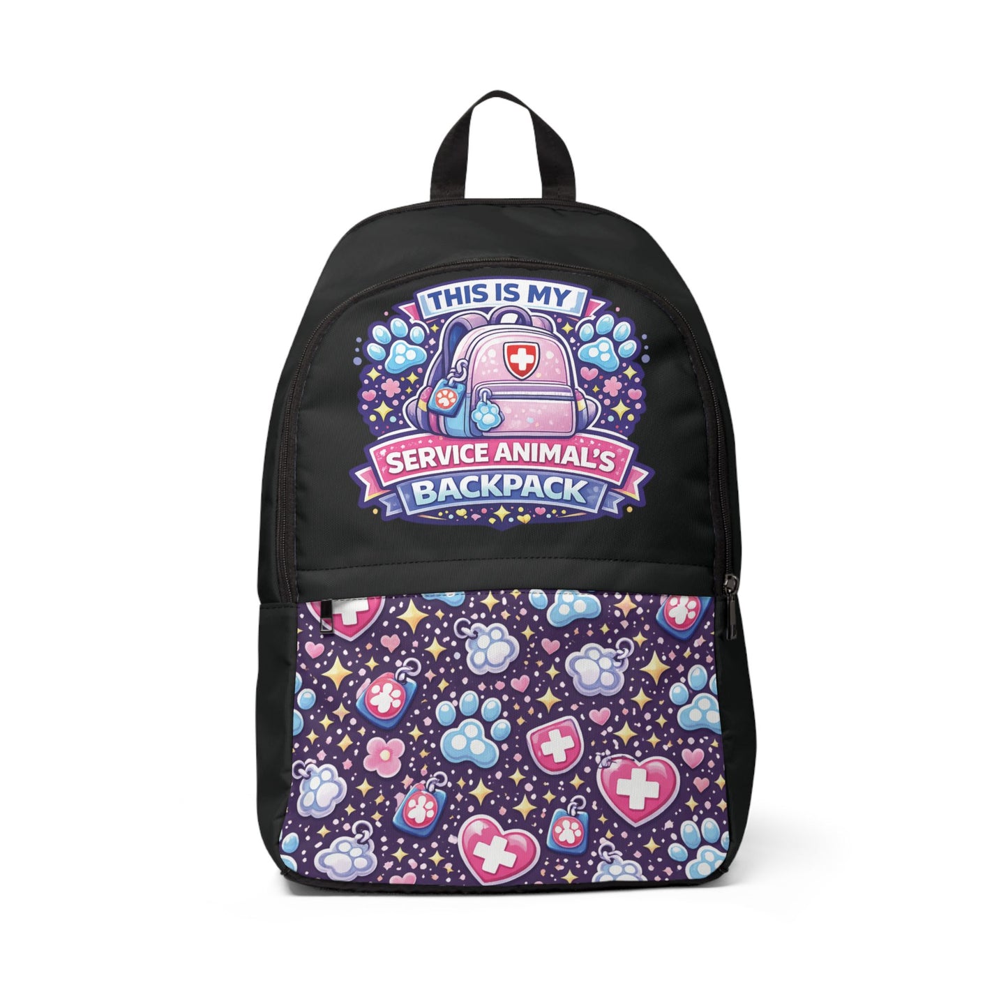 Service Animal Backpack — Purple