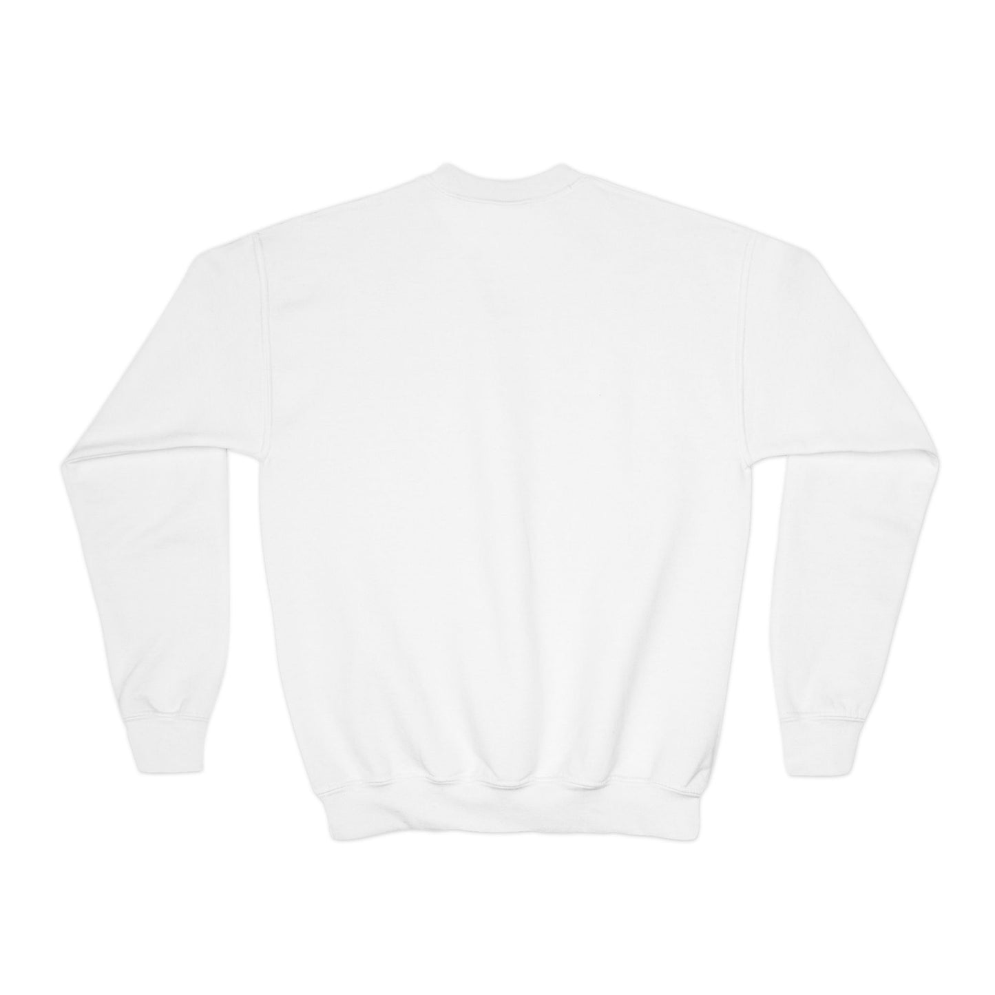 I Love My Service Animal, Youth Crewneck Sweatshirt, Matching, Red and Blue