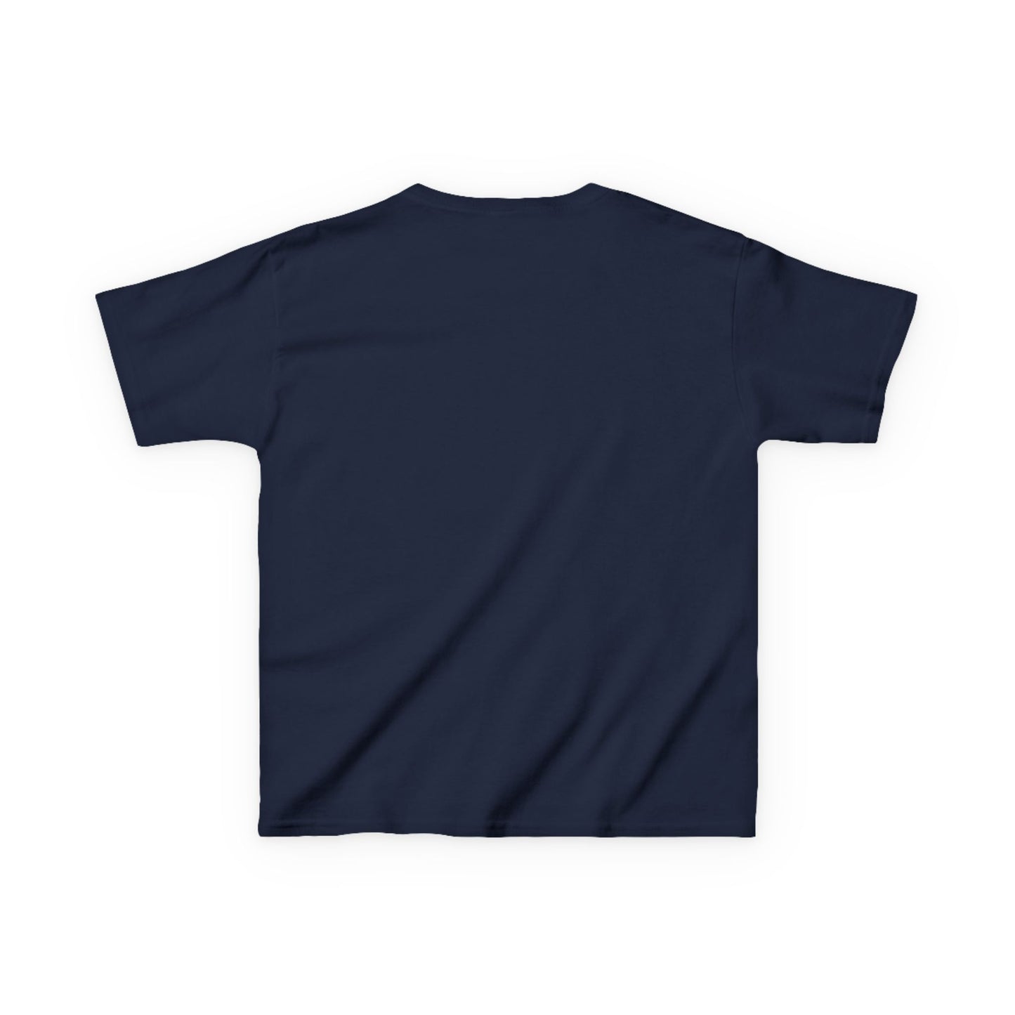 I Love My Service Animal Kid's Tee Shirt Cute Heart and Paw Print Design, Red and Blue