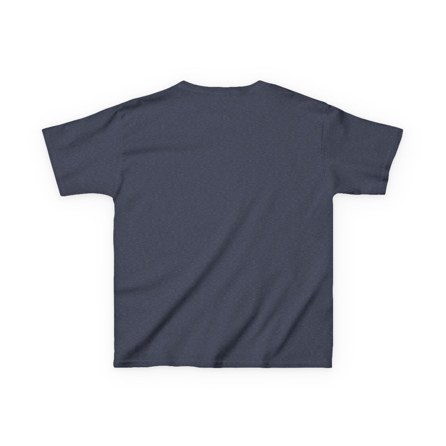 I Love My Service Animal Kid's Tee Shirt Cute Heart and Paw Print Design, Red and Blue