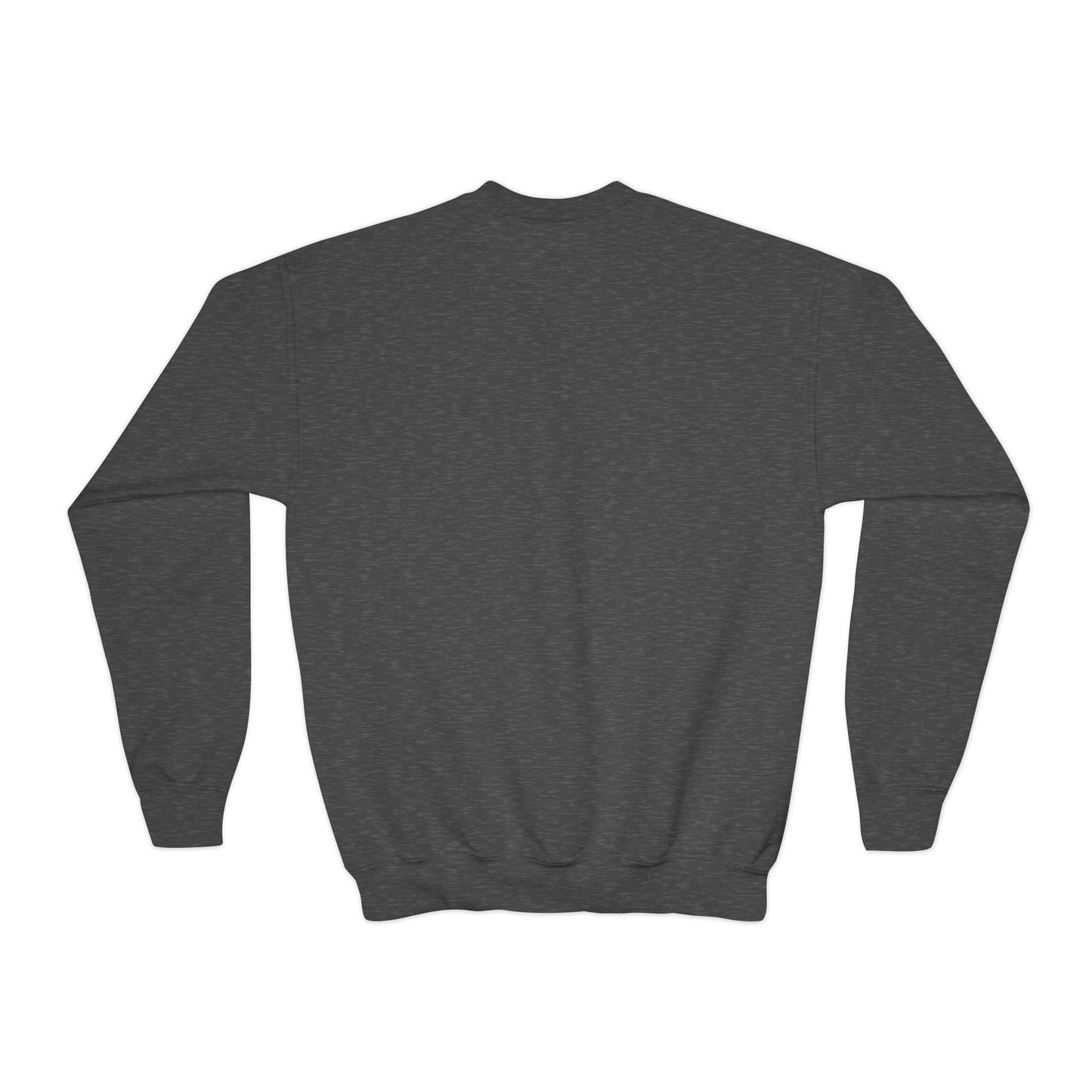 I Love My Service Animal, Youth Crewneck Sweatshirt, Matching, Pink and Purple