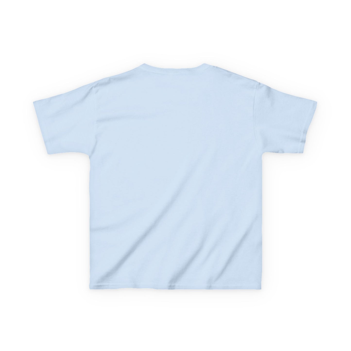 I Love My Service Animal Kid's Tee Shirt Cute Heart and Paw Print Design, Red and Blue