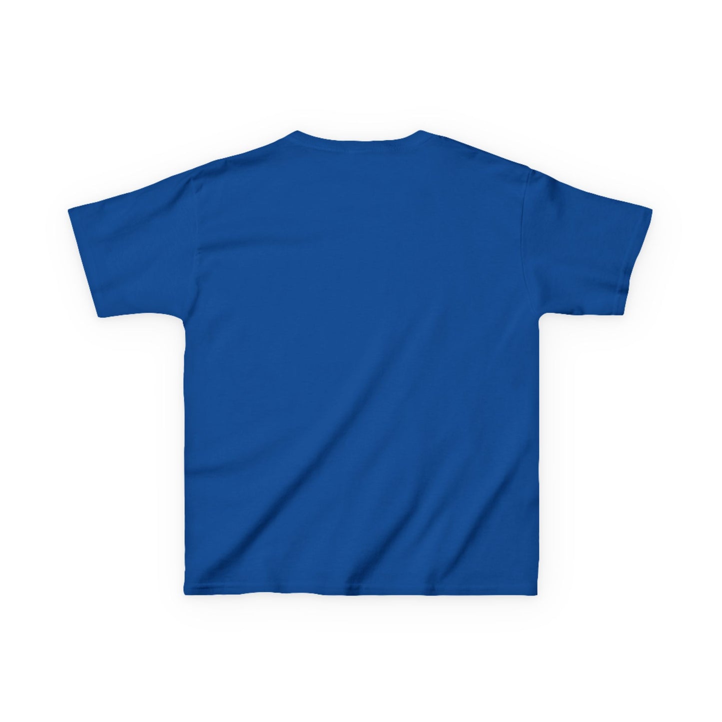 I Love My Service Animal Kid's Tee Shirt Cute Heart and Paw Print Design, Red and Blue