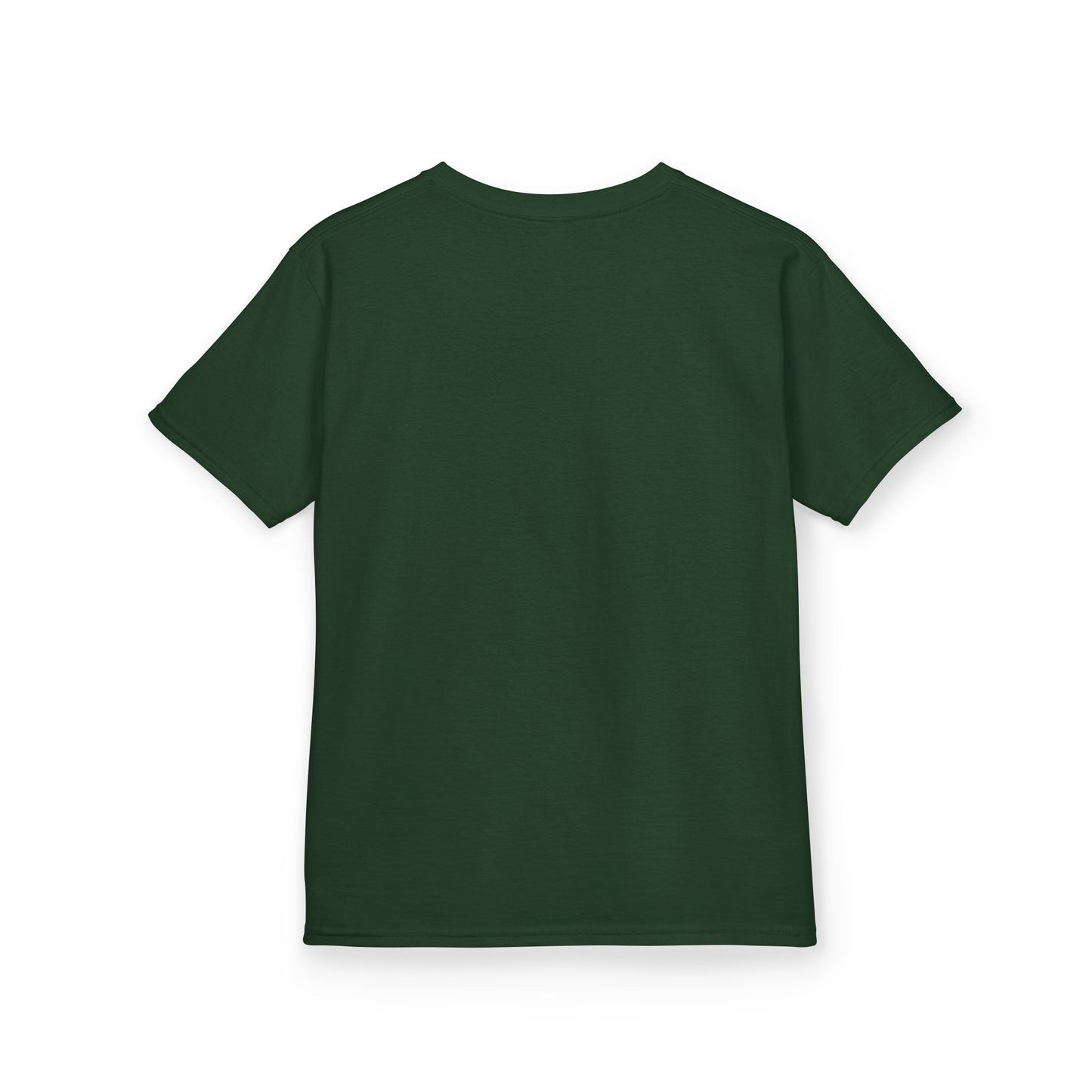 I Love My Service Animal Kid's Tee Shirt Cute Heart and Paw Print Design, Red and Blue
