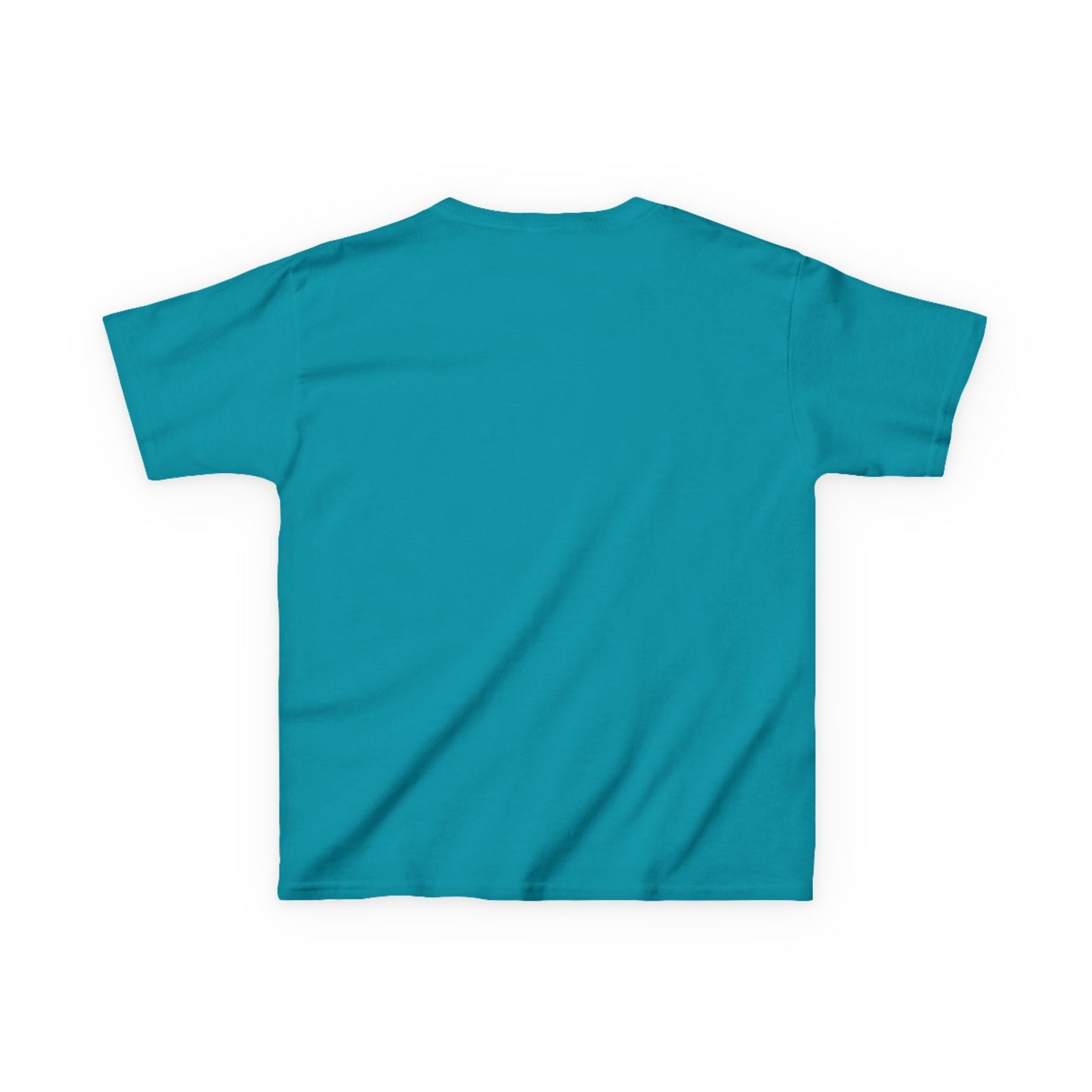 I Love My Service Animal Kid's Tee Shirt Cute Heart and Paw Print Design, Red and Blue